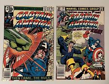 Captain America #230 Then Came... The Hulk (1979) plus #261 (Nomad) F/VF picture