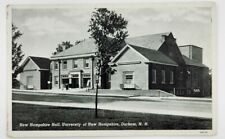 University Of New Hampshire 1943 New Hampshire Hall Durham NH Vtg CT Postcard picture