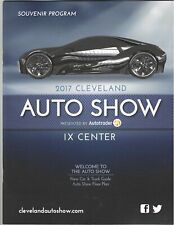 Cleveland Auto Show I-X Center 2017 Souvenir program picture