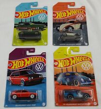 New, Set of four HOT WHEELS Cars VW Series # 4, 6, 7, & 8 picture