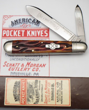 Schatt & Morgan by Queen Cutlery 042229 Large English Jack FILE & WIRE - ATS-34 picture
