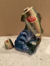Ezra Brooks 1970 Rainbow Trout Fly Fishing Decanter EMPTY picture