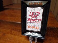 DEF LEPPARD LET'S GET ROCKED ZIPPO LIGHTER MINT IN BOX picture