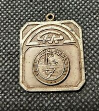 VINTAGE CAMP MINNEWAWA 1923 SWIMMING SR. STERLING MEDAL   e4132UCXX picture