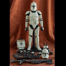 Star Wars Sideshow Collectibles Clone Trooper “Shiny” Version 1/6 Figure Used picture