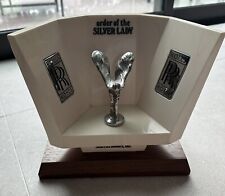 Rolls Royce Dealer Award Silver Flying Lady Spirit of Ecstasy Collectible picture
