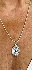 Angel Sterling Silver Plated Necklace picture