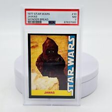1977 Star Wars Jawas #10 Wonder Bread Graded Trading Card PSA 7 NM picture