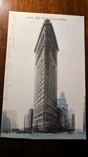 Vintage Postcard 1900's New York Flat Iron Building 1906 K2 picture