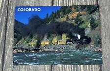 Vintage Colorado Durango And Silverton Narrow Gauge Railroad Postcard Souvenir  picture