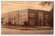 1946 Central Grade School Crete Nebraska NE Posted Vintage Postcard picture