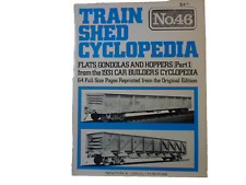 Train Shed Cyclopedia #46 Flat cars Gondola Hoppers 1931. 17875 picture