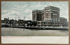 Atlantic City Chalfonte Hotel Street Scene Antique Postcard c1900 picture
