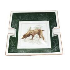 HERMES Ashtray Pottery Dog ​​German Shorthaired P picture