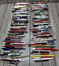 Vintage Advertisement Pen Lot of 100 - Collector Reseller Bulk Wholesale A picture