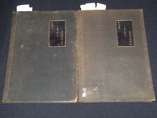 1907 PRINCETON HIGH SCHOOL YEARBOOK LOT OF 2 - PRINCETON ILLINOIS - YB 2942 picture