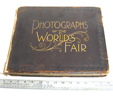 RARE VINTAGE 1903 CHICAGO WORLDS FAIR PICTURE BOOK picture