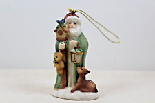 Coyne's and Company Vtg 1998 Bavarian Heritage  Santa Claus Ornament Deer picture