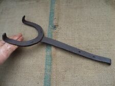VERY RARE FLAGGING IRON ANTIQUE BARREL MAKING TOOL COOPER'S COOPER  VINTAGE picture