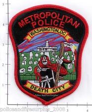 Washington DC - Metropolitan Police District of Columbia Police Patch Death City picture