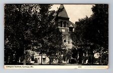 Carthage MO-Missouri, Collegiate Institute, Antique, Vintage c1911 Postcard picture