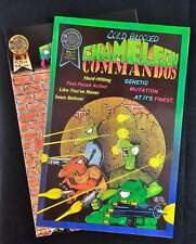 Cold Blooded Chameleon Commandos #1 & #2 Lot (Blackthorne, 1986) VF-VF/NM picture