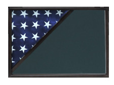 SHADOW BOX TO HOLD A BURIAL CASKET FLAG DISPLAY CASE picture