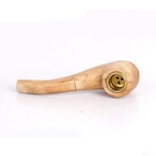 1pcs Classic Small Wooden Mini  Handmade Natural Wood Pipes Smoking Pipe picture