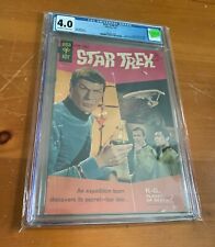 Star Trek #1 1967 CGC 4.0 Off White to White Pages Gold Key 1st Star Trek Comic picture