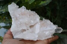 Wonderful White Cluster Himalayan Samadhi Quartz 710gm Healing Minerals Specimen picture