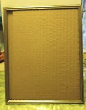 Vintage Metal Brass Gold Tone 8 X 10 Picture Photo Frame Free Standing picture