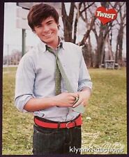 Zac Efron - 3 POSTERS Centerfolds Lot 711A  Aly & AJ  on the back picture