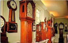 Clock Museum Old Sturbridge Village New England Clocks Postcard UNP VTG Koppel picture
