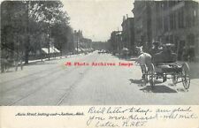 MI, Jackson, Michigan, Main Street, Looking East, Business Section, 1906 PM picture