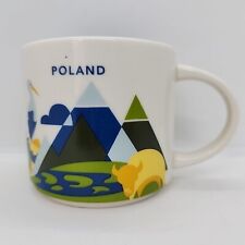 NEW Starkbucks City Mug Cup You Are Here Series Yah Poland 14oz picture