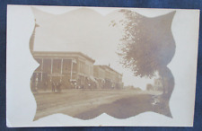 RP Fredonia Kansas Street Scene ca1910 Postcard picture