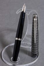 PILOT Fountain Pen Elite Grid Cap Nib F H879 14K-585 Vintage 