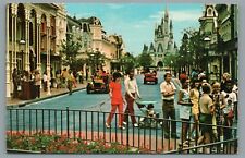 Main Street U.S.A. Walt Disney World Vintage Postcard picture