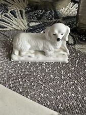 italian porcelain dog figurines vintage picture