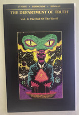 Department of Truth Vol. 1 The End Of The World HTF Alexis Ziritt Variant NM picture