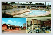 Postcard Tennessee Etowah TN Motel Restaurant Multi View 1960s Unposted Chrome picture