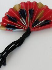 Multicolor Hand Fan Lapel Pin picture