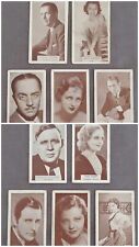 Famous Film Star Cards W.D. & H.O. Wills vintage cigarette cards collectables picture