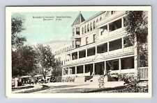Boulder CO-Colorado, Boulder Colorado Sanitarium, Antique Vintage Postcard picture