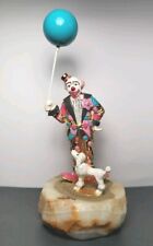 Vintage Clown with Balloon & Poodle On Marble Base Signed Ron Lee 1993 #963/1500 picture