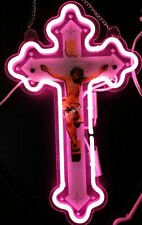 New Crucifix Jesus Saves Cross Acrylic Lamp Neon Light Sign 14