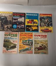 Vintage Custom Rodder / Rodding Magazines Misc. Lot of 7 Small Format SEE PHOTO  picture