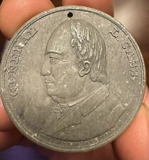 Original High Grade Lewis Cass 1848-1 Campaign Token Medal Popular Sovereignty picture