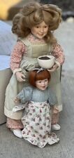 Vintage Collectible Judy Bell “Is It Sweet Enough?” Dolls Danbury Mint picture