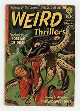 Weird Thrillers #4 FR 1.0 1952 picture